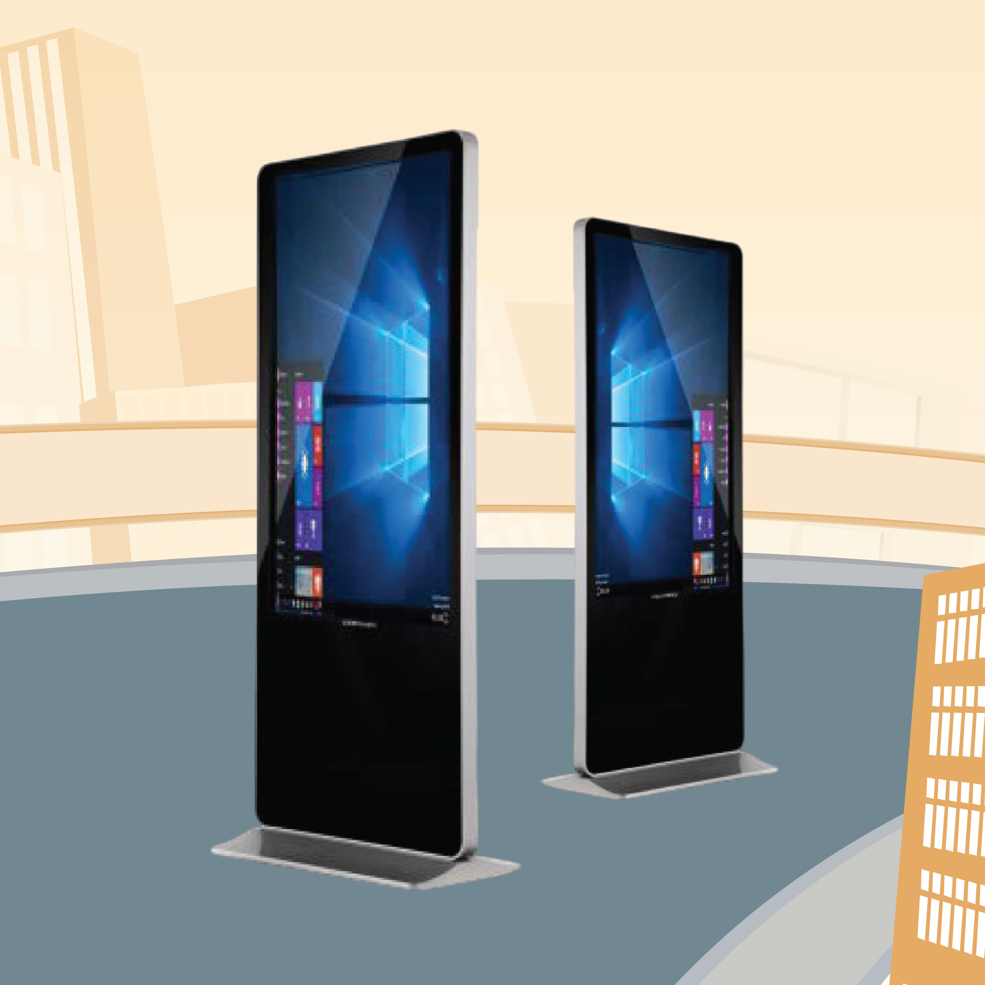  TOUCH SCREEN VERTICAL 4K