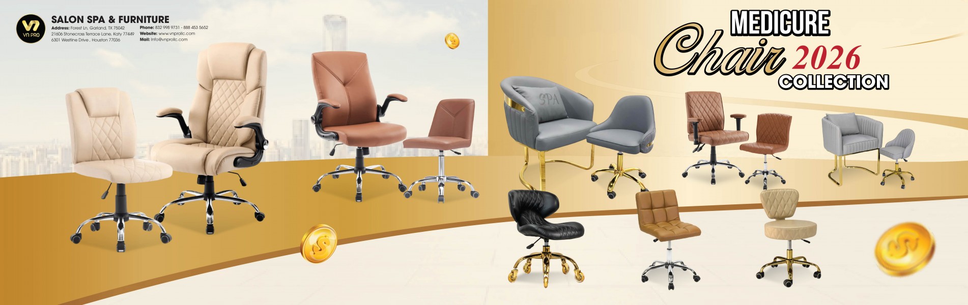 Barber chair & Spa appliances