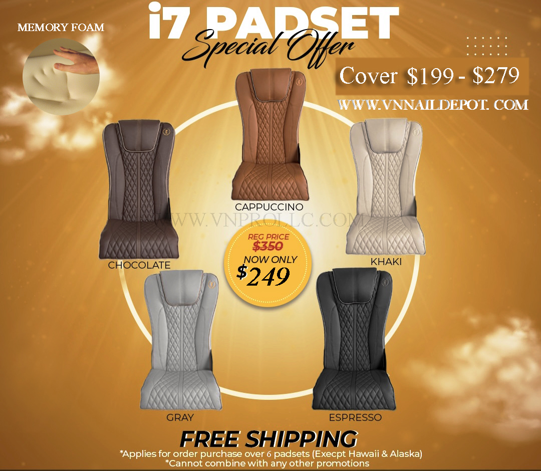 Pedicure Spa Chair l Nail Furniture l Vnprollc VN PRO MFG LLC