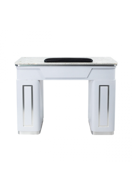 VN-Manicure Table WhiteSilver