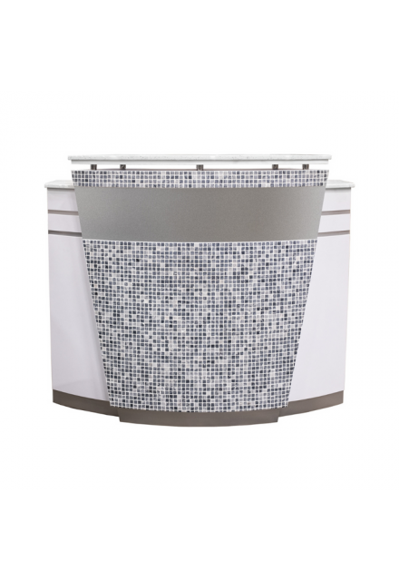 VN-Reception Table with Mosaic Tile