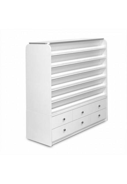 VN PRO AYC SONOMA POLISH & POWDER RACK WITH CABINETS