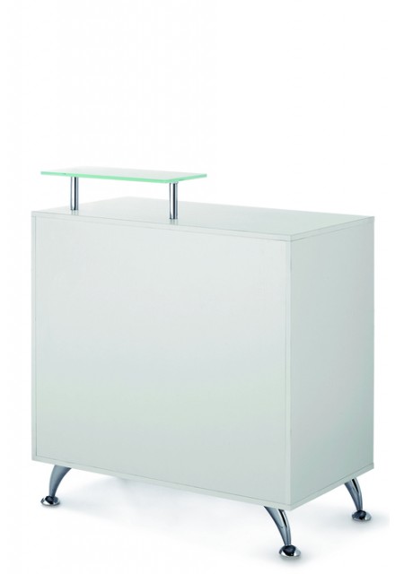 VN PRO AYC GLASGLOW II RECEPTION TABLE (WHITE)